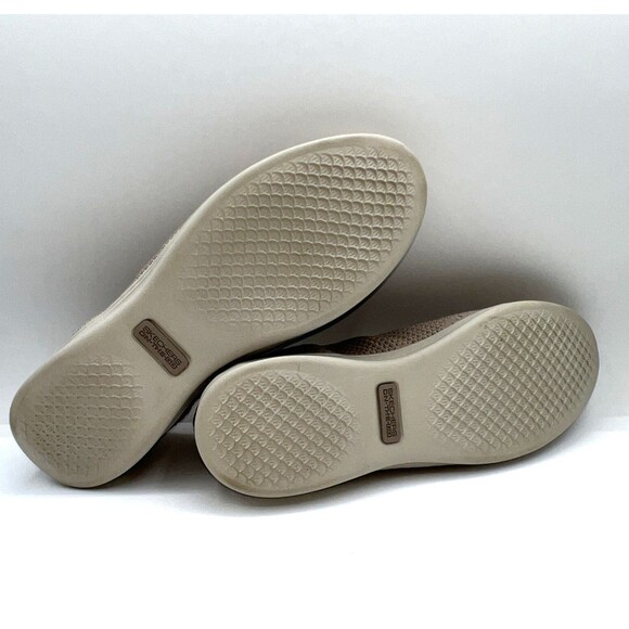 Skechers On the Go Slip-On Flats Shoes Dreamy Goga Mat Taupe 136251  Sz 10 - Picture 8 of 9